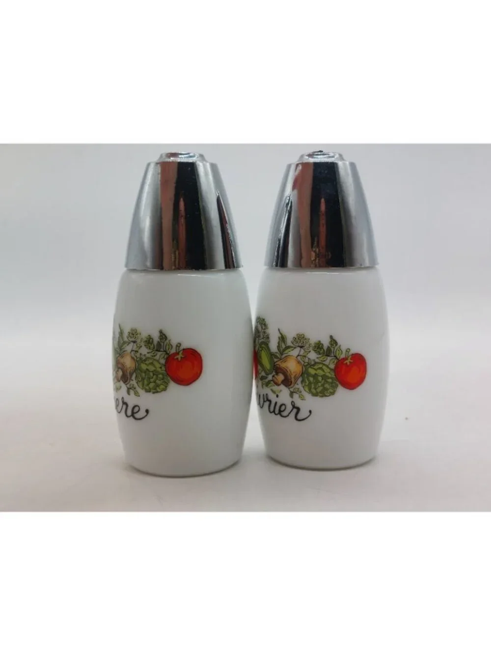 Gemco Corelle Corning Spice of Life Salt and Pepper Shakers Vintage